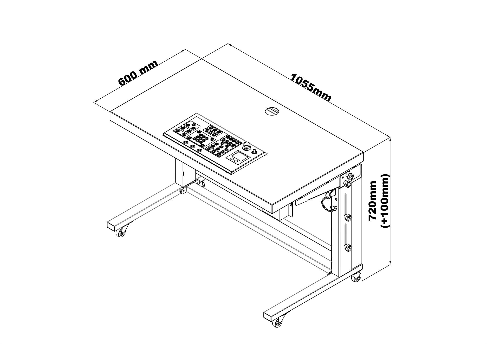 XRC Adjustable Operator Table
